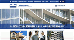 Desktop Screenshot of casamilano.com