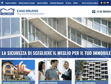 Tablet Screenshot of casamilano.com